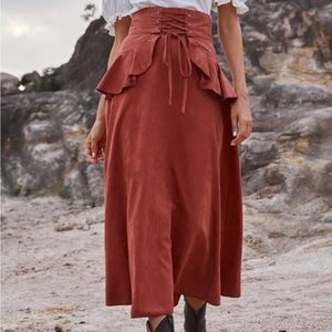 ✨3/$15✨Lace up Skirt